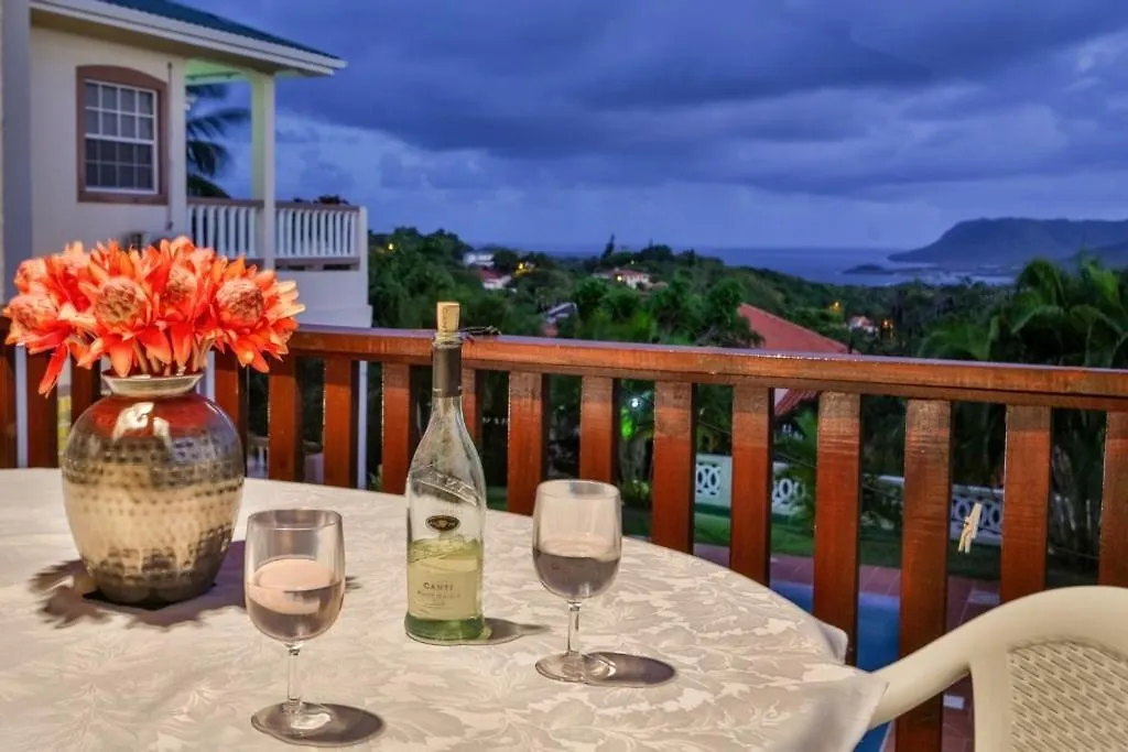 Beautiful 5-Bed Villa With Views And Pool - Decaj Villa Cap Estate Saint Lucia